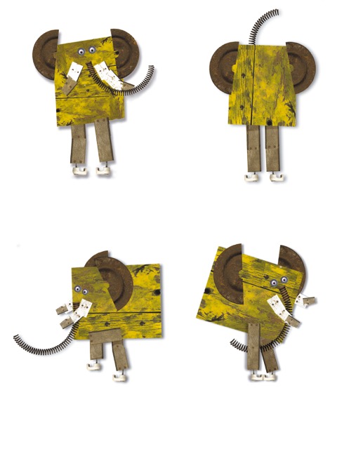 Ilustraciones 2016, Medio Elefante.